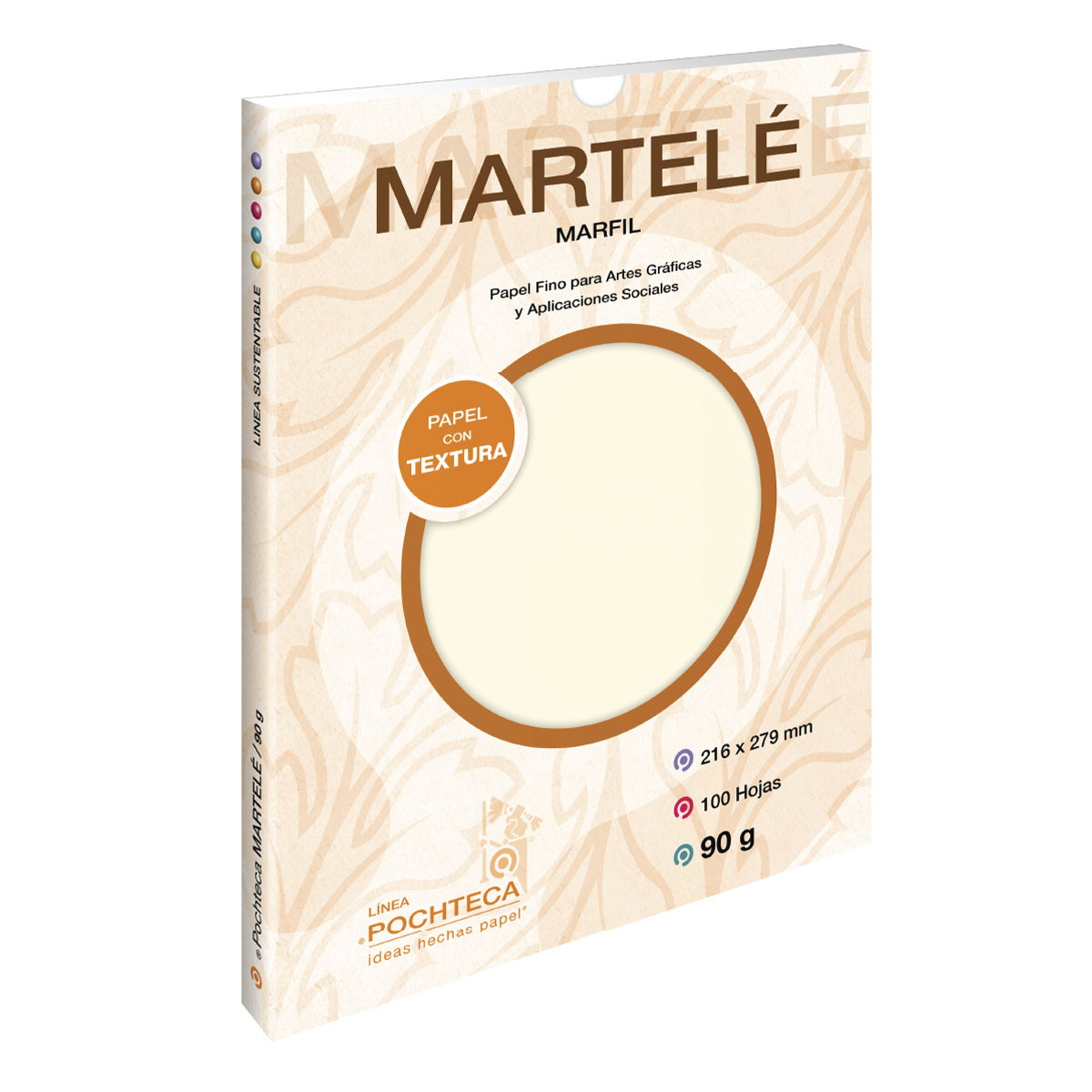 GOFRADO MARTELE MARFIL 90G CARTA 100 HJS
