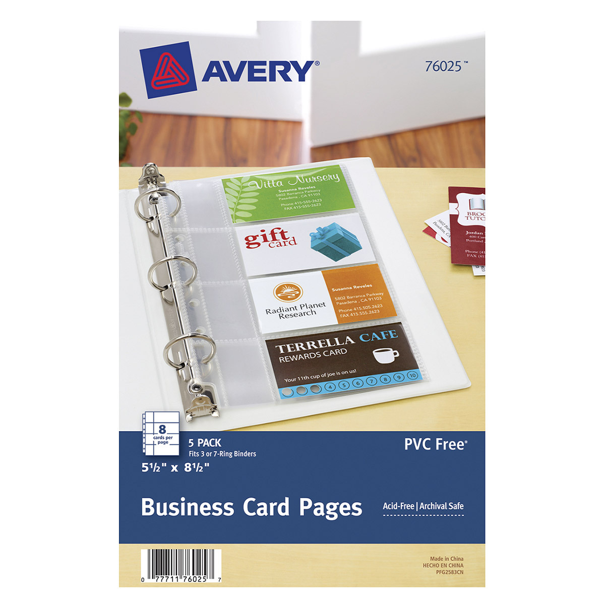 PROTECTOR ESQUELA PARA TARJETAS PAQ 5