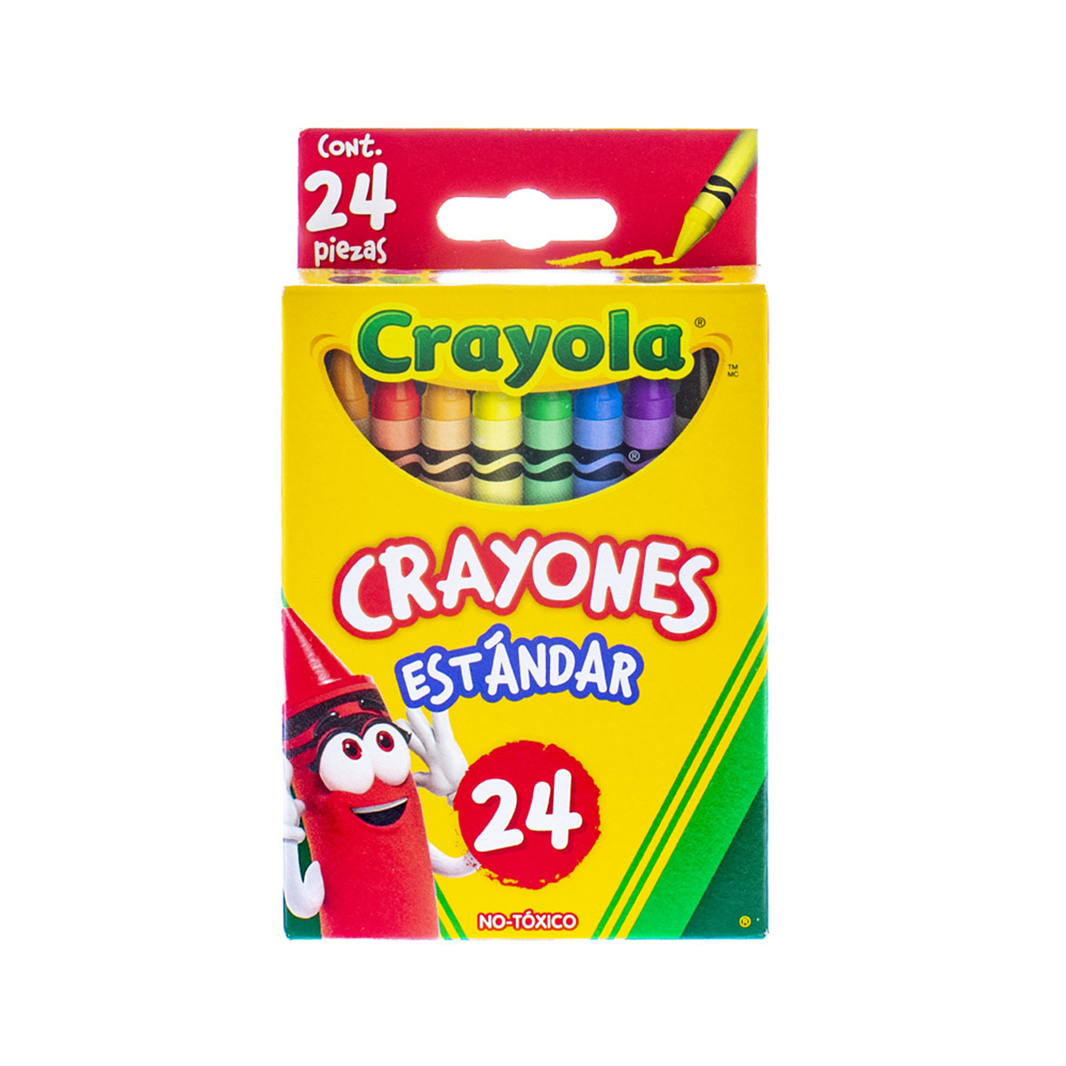 CRAYONES CRAYOLA CLASICOS 24U