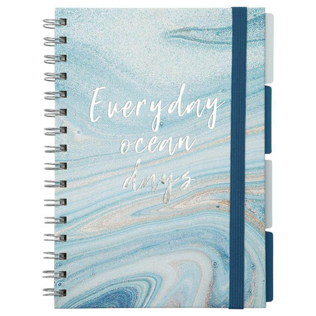 CUADERNO ESPIRAL OCEAN ECONOVO CON 4 DIVISIONES 70GR 80H