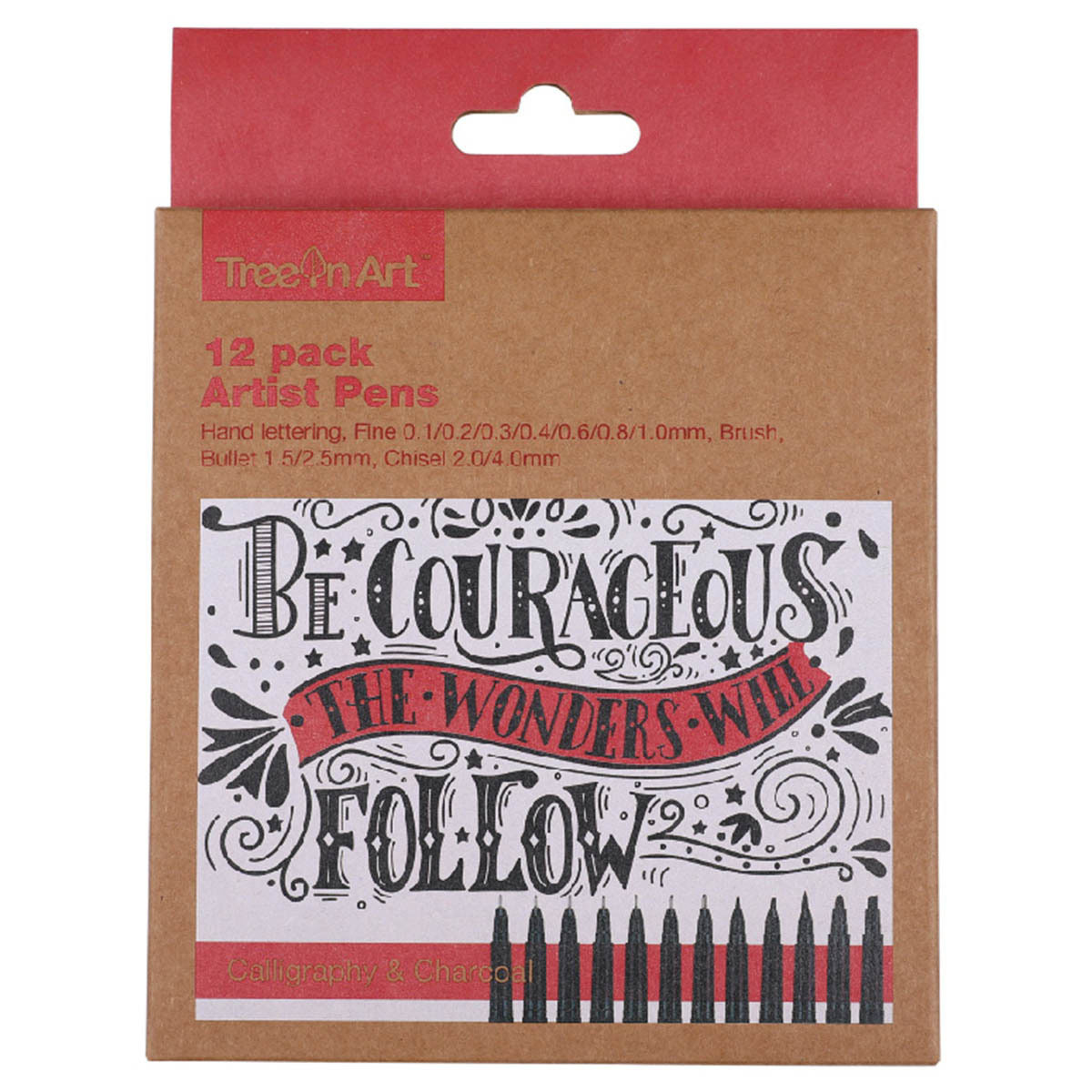 PLUMA DE ARTISTA 12U NEGRO (PERFECTO PARA ILUSTRACION Y LETTERING)  PUNTA VARIAS: 0.01/0.05/0.1/0.5/0.8/1.0/1.2/2.0/1.4/2.5/3.5/4.0 MM