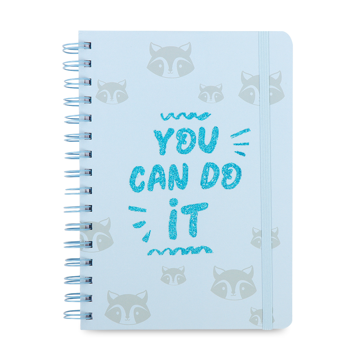 CUADERNO ESPIRAL LINEAS MAPACHE