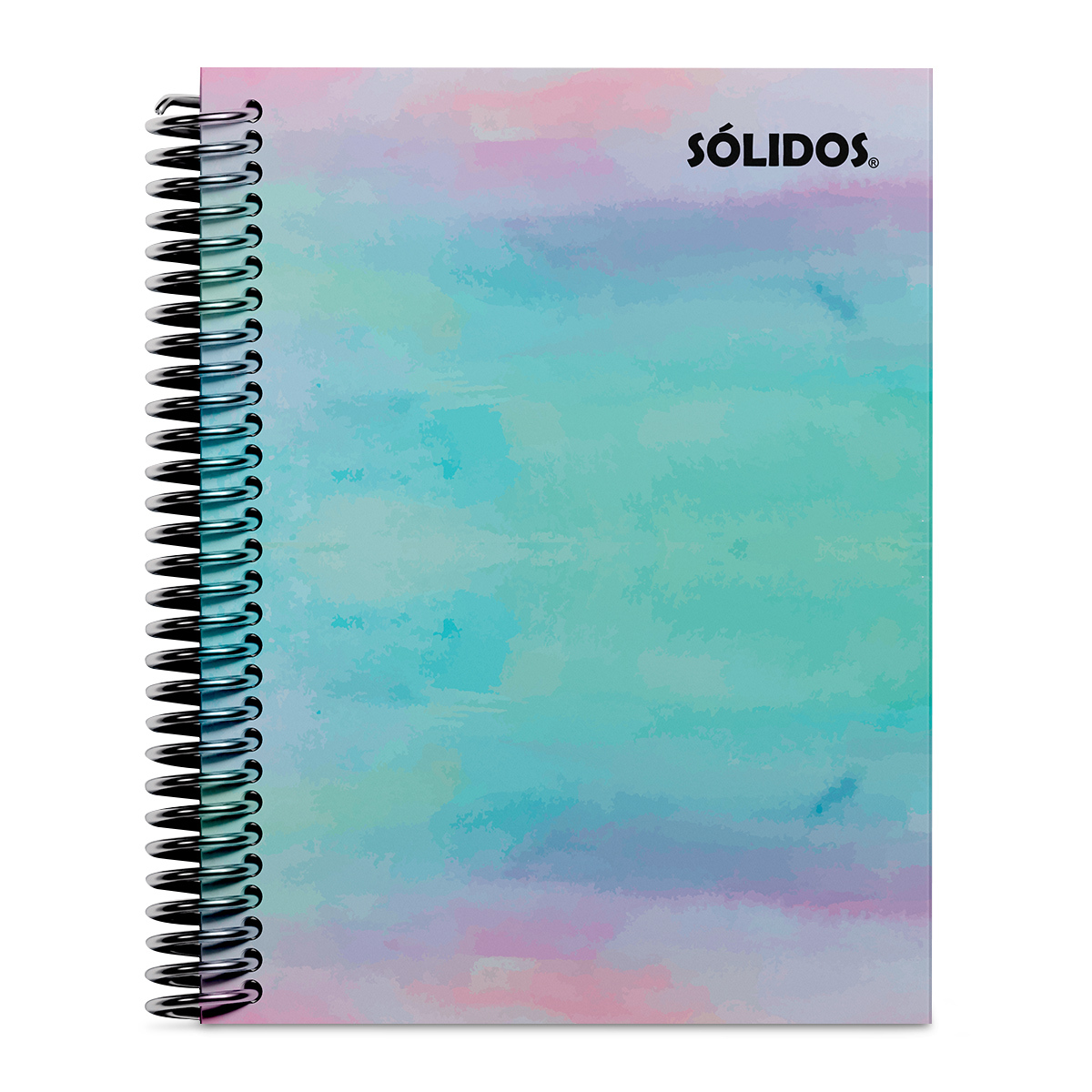 CUADERNO MULTI MATERIAS 1/2 OFICIO PASTA DURA ARCOIRIS 160H LINEAS