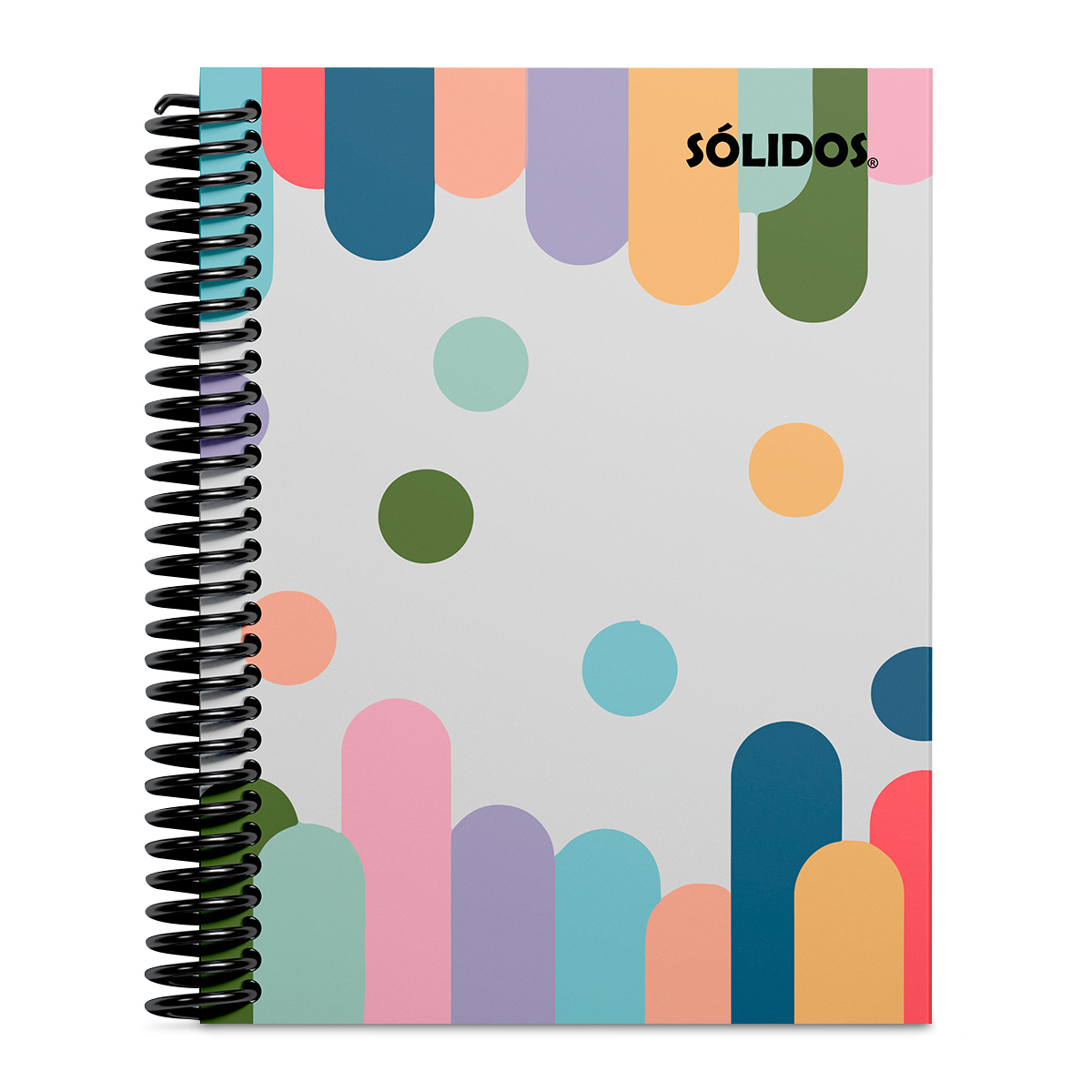 CUADERNO MULTI MATERIAS 1/2 OFICIO PASTA DURA AF 160H LINEAS