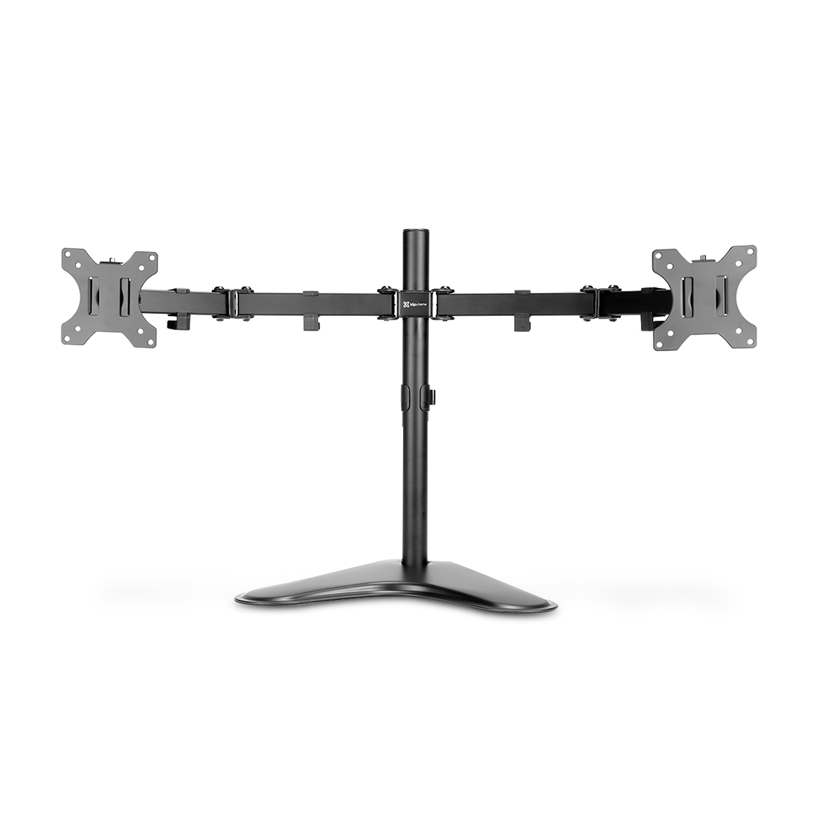 SOPORTE KLIPX PARA MONITOR DOBLE, PEDESTAL KPM-311