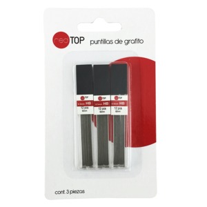 PUNTILLAS DE GRAFITO 3 TUBOS CON 12 PZAS C/U FORAY PUNTILLAS DE GRAFITO 3 TUBOS CON 12 PZAS C/U FORAY