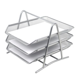 CHAROLA MESH 3 NIVELES T/CARTA PLATA CHAROLA MESH 3 NIVELES T/CARTA PLATA