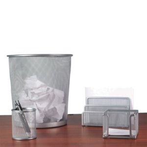 SET 4 PIEZAS MESH PLATA SET 4 PIEZAS MESH PLATA