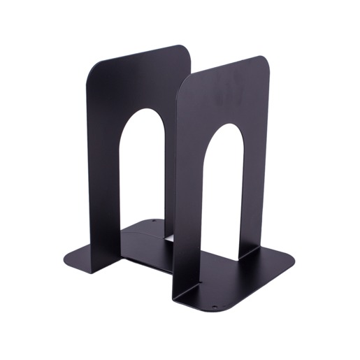 SUJETA LIBROS DE METAL  NEGRO