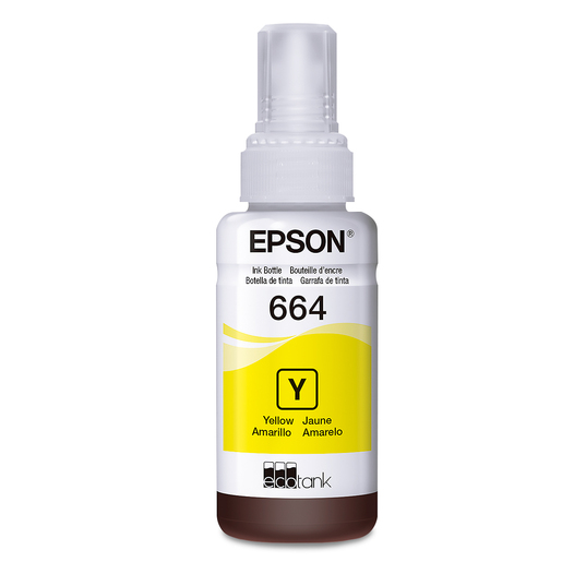 BOTELLA DE TINTA EPSON AMARILLO 664