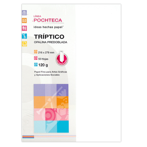 PAPEL OPALINA PREDOBLADA EN 3 PAPEL OPALINA PREDOBLADA EN 3