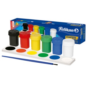 TEMPERA 25 ML C/6 PELIKAN TEMPERA 25 ML C/6 PELIKAN