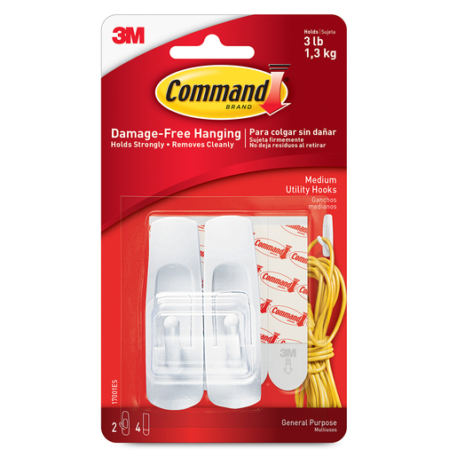 Gancho para colgar foto blanco Command 3M 17040-ES, Materiales De  Construcción