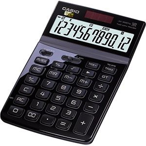 CALCULADORA CASIO JW200 NEGRA CALCULADORA CASIO JW200 NEGRA