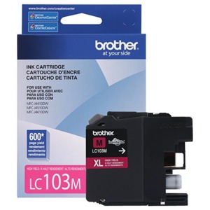 CARTUCHO BROTHER LC-103 MAGENTA CARTUCHO BROTHER LC-103 MAGENTA