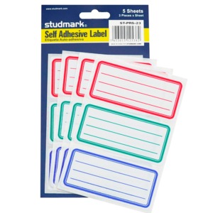 ETIQUETAS 7.5X3.5CM 15PZS LINE ETIQUETAS 7.5X3.5CM 15PZS LINE