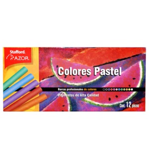 COLORES PASTEL PRO C/12