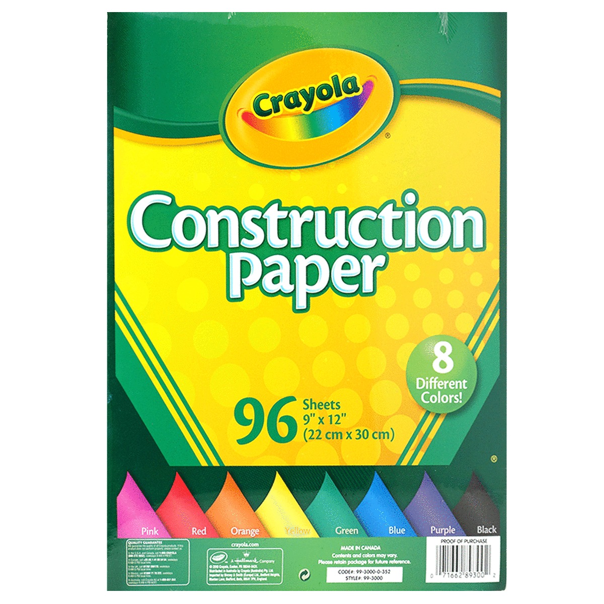 PAPEL CONTRUCCION 8 COL C/96
