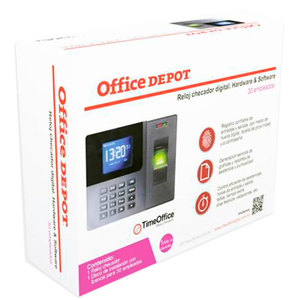 RELOJ CHECADOR PARA 30 EMPLEADOS OFFICE DEPOT RELOJ CHECADOR PARA 30 EMPLEADOS OFFICE DEPOT
