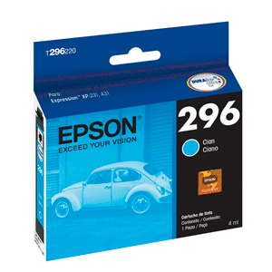 CARTUCHO EPSON CYAN 296 CARTUCHO EPSON CYAN 296