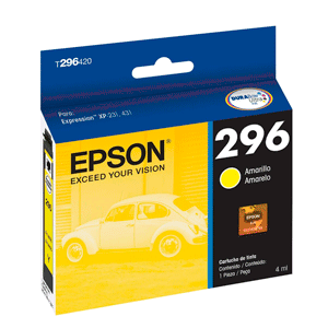 CARTUCHO EPSON AMARILLO 296 CARTUCHO EPSON AMARILLO 296