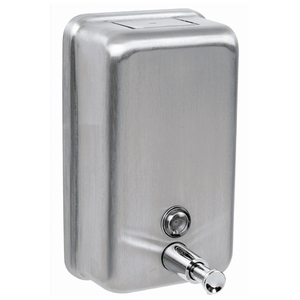 DISPENSADOR DE JABON ACERO INOXIDABLE DISPENSADOR DE JABON ACERO INOXIDABLE