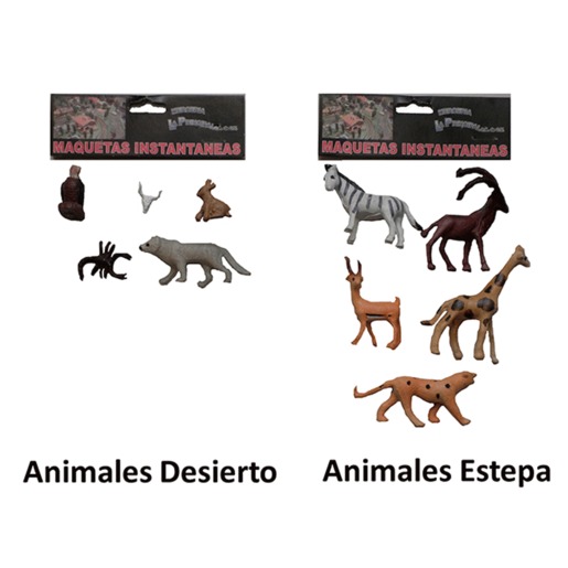ANIMALES ESTEPA DESIERTO