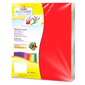 PAPEL EUROCOLOR COLORES INTENSOS 100H PAPEL EUROCOLOR COLORES INTENSOS 100H