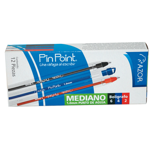 BOLIGRAFO AZOR PIN POINT SURT 12U BOLIGRAFO AZOR PIN POINT SURT 12U