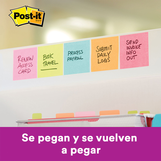 NOTAS ADHESIVAS POST-IT 3X3P 5U (MIAMI)