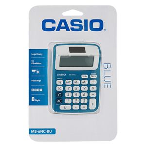 CALCULADORA MINI D/MESA 8 DIG AZUL CALCULADORA MINI D/MESA 8 DIG AZUL
