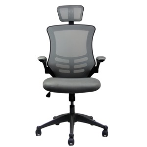 SILLA EJECUTIVA MESH C/CABECERA GRIS SILLA EJECUTIVA MESH C/CABECERA GRIS