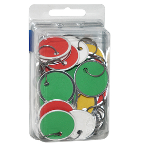 IDENTIFICADORES PARA LLAVES ARILLO METÁLICO VARIOS COLORES 3,2CM PAQ 50 IDENTIFICADORES PARA LLAVES ARILLO METÁLICO VARIOS COLORES 3,2CM PAQ 50
