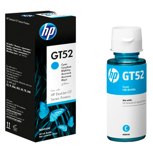 BOTELLA DE TINTA CIAN HP GT52 ORIGINAL (M0H54AL)