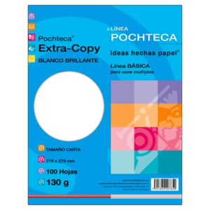 PAPEL EXTRACOPY BR 130G CARTA 100H