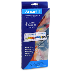 ESTUCHE ACUARELAS C/12 ESTUCHE ACUARELAS C/12