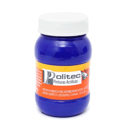PINTURA ACRILICA AZUL ULTRAMAR POLITEC N315 100ML PZ