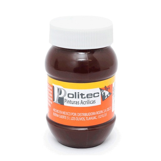 PINTURA ACRILICA SOMBRA CAFE POLITEC N304 100ML PZ
