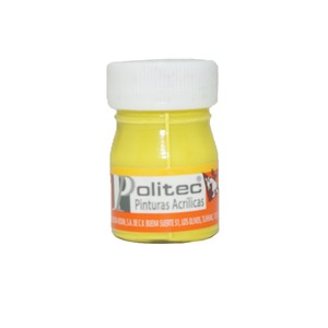 PINTURA ACRILICA LIMON HANZA POLITEC N307 20ML PZ