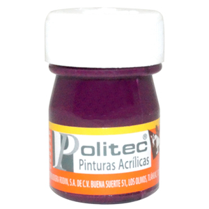 PINTURA ACRILICA MALVA POLITEC 20ML PZ