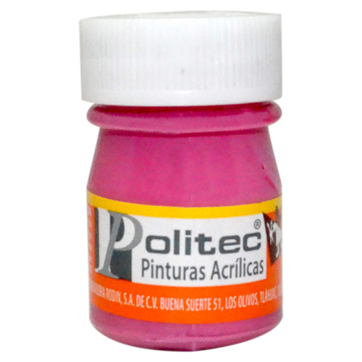 PINTURA ACRILICA CARMIN POLITEC 20ML PZ