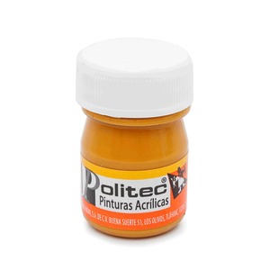 PINTURA ACRILICA OCRE POLITEC 20ML PZ