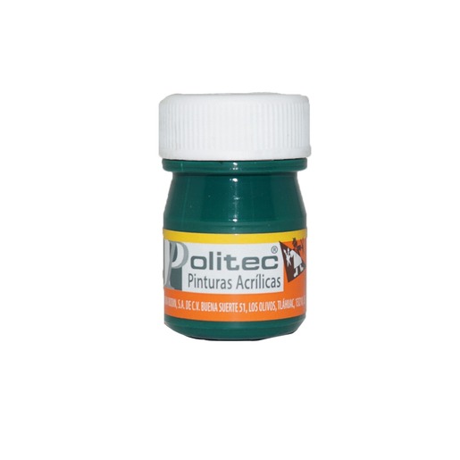 PINTURA ACRILICA VERDE OBS POLITEC 20ML PZ