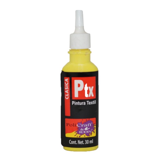 PINTURA TEXTIL PTX AMARIL CLAR 601 PZ