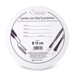 CARTON C/TELA REDONDO CM PZ CARTON C/TELA REDONDO CM PZ