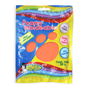 FOAMY MOLDEABLE BOMBIN ROJO 1U FOAMY MOLDEABLE BOMBIN ROJO 1U