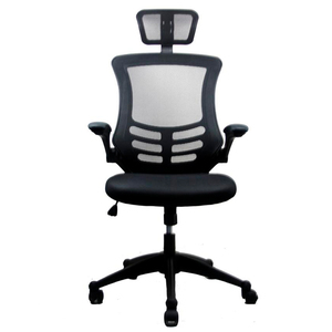 SILLA EJECUTIVA MESH NEGRA CON CABECERA SILLA EJECUTIVA MESH NEGRA CON CABECERA