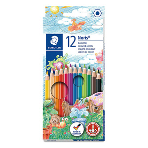 LAPICES DE COLORES NORIS ESTUCHE C/12 STAEDTLER