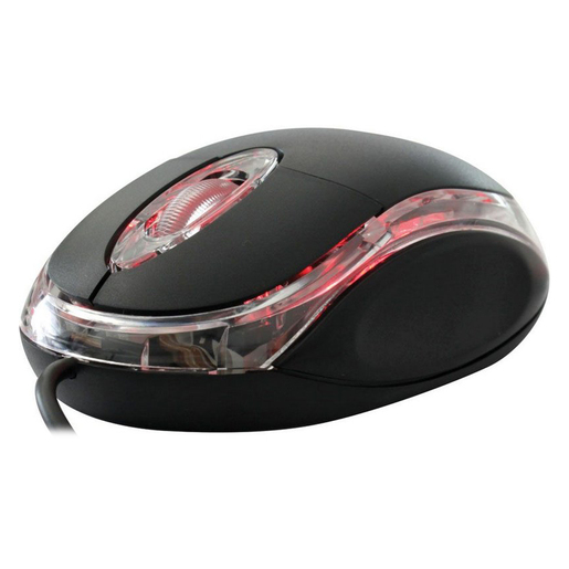 MOUSE ALAMBRICO CON LUZ LED