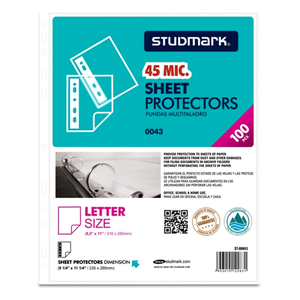 FUNDAS PROTECTORAS CARTA 100U FUNDAS PROTECTORAS CARTA 100U